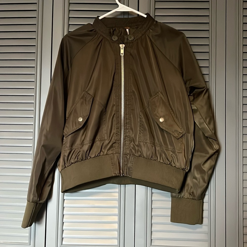 Free People : Green Jacket - Small - Picture 2 of 14